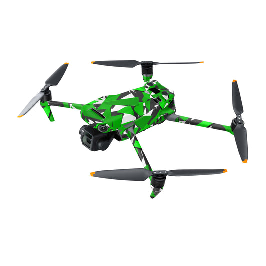 DJI Mavic 3 Skin Folien Drohnen Aufkleber Vinyl Skins Cine Classic Enterprise Thermal Signal grün Elektronik-Sticker & -Aufkleber Skins4u   