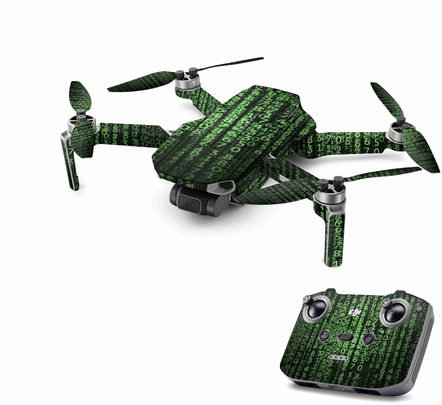 DJI Mini 4K Skin Drohnen Aufkleber Schutz Design Folie Krypto Aufkleber Skins4u