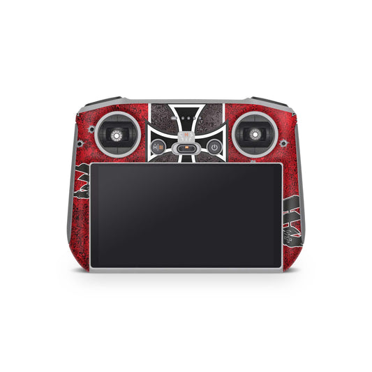 DJI Controller Skins Smart, RC, RC2, RC Pro Design Schutzfolie Aufkleber Roter Baron Aufkleber skins4u   