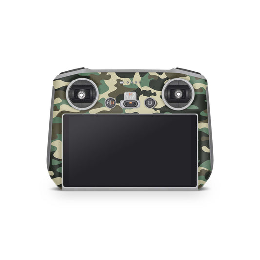 DJI Controller Skins Smart, RC, RC2, RC Pro Design Schutzfolie Aufkleber Wood Camo Aufkleber skins4u   