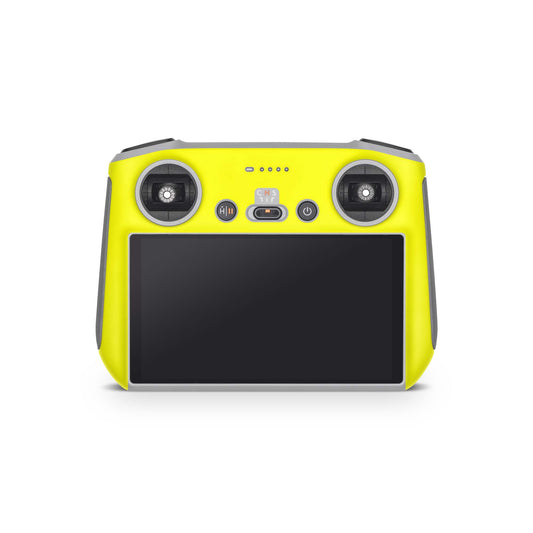 DJI Controller Skins Smart, RC, RC2, RC Pro Design Schutzfolie Aufkleber Neon gelb hochglanz Aufkleber skins4u   