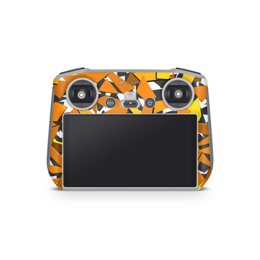 DJI Controller Skins Smart, RC, RC2, RC Pro Design Schutzfolie Aufkleber Signal Orange Aufkleber skins4u   