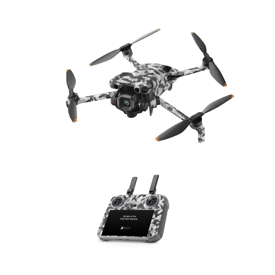 DJI Mini 5 Pro Skin Drohnen Aufkleber Vinyl Folien Set Camouflage Aufkleber Skins4u