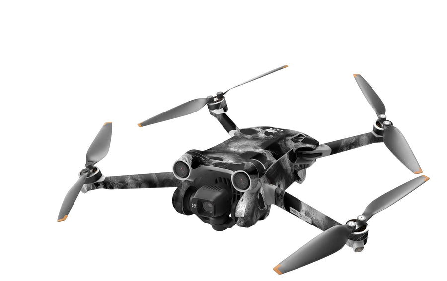DJI Mini 3 Skin Folie DJI Mini 3 Pro + Controller Skins Vinyl Folierung Drohne Skulls Aufkleber skins4u   