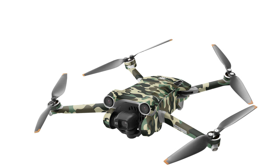 DJI Mini 3 Skin Folie DJI Mini 3 Pro + Controller Skins Vinyl Folierung Drohne Wood Camo Aufkleber skins4u   