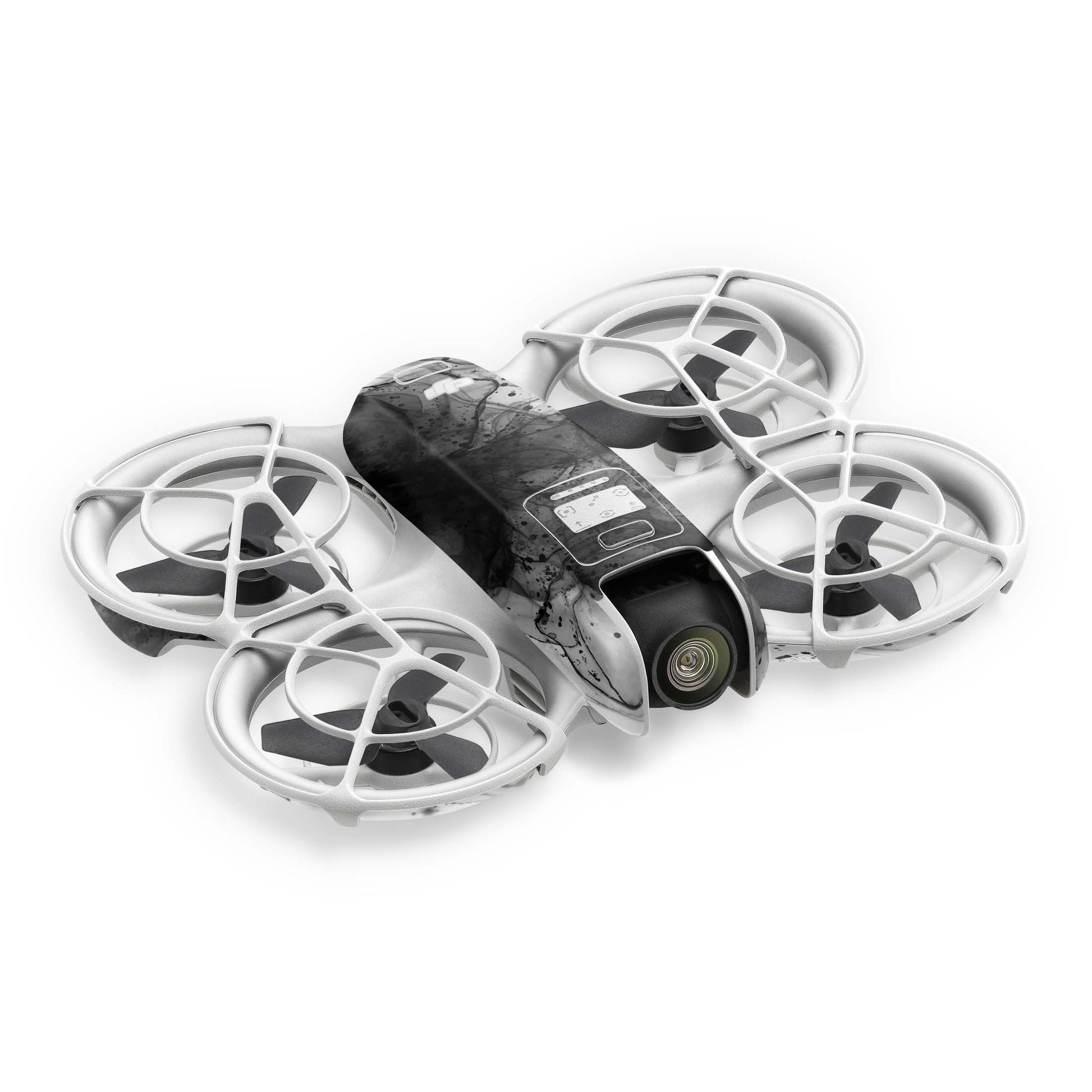 DJI Neo Skin Folie Drohnen Aufkleber Skins Set Black and White Aufkleber Skins4u