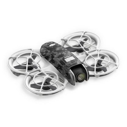 DJI Neo Skin Folie Drohnen Aufkleber Skins Set Shadow Camo grau Aufkleber Skins4u