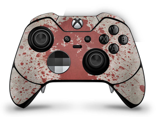 Xbox Elite Wireless Controller Skin Aufkleber Premium Folie blood stain Aufkleber skins4u   