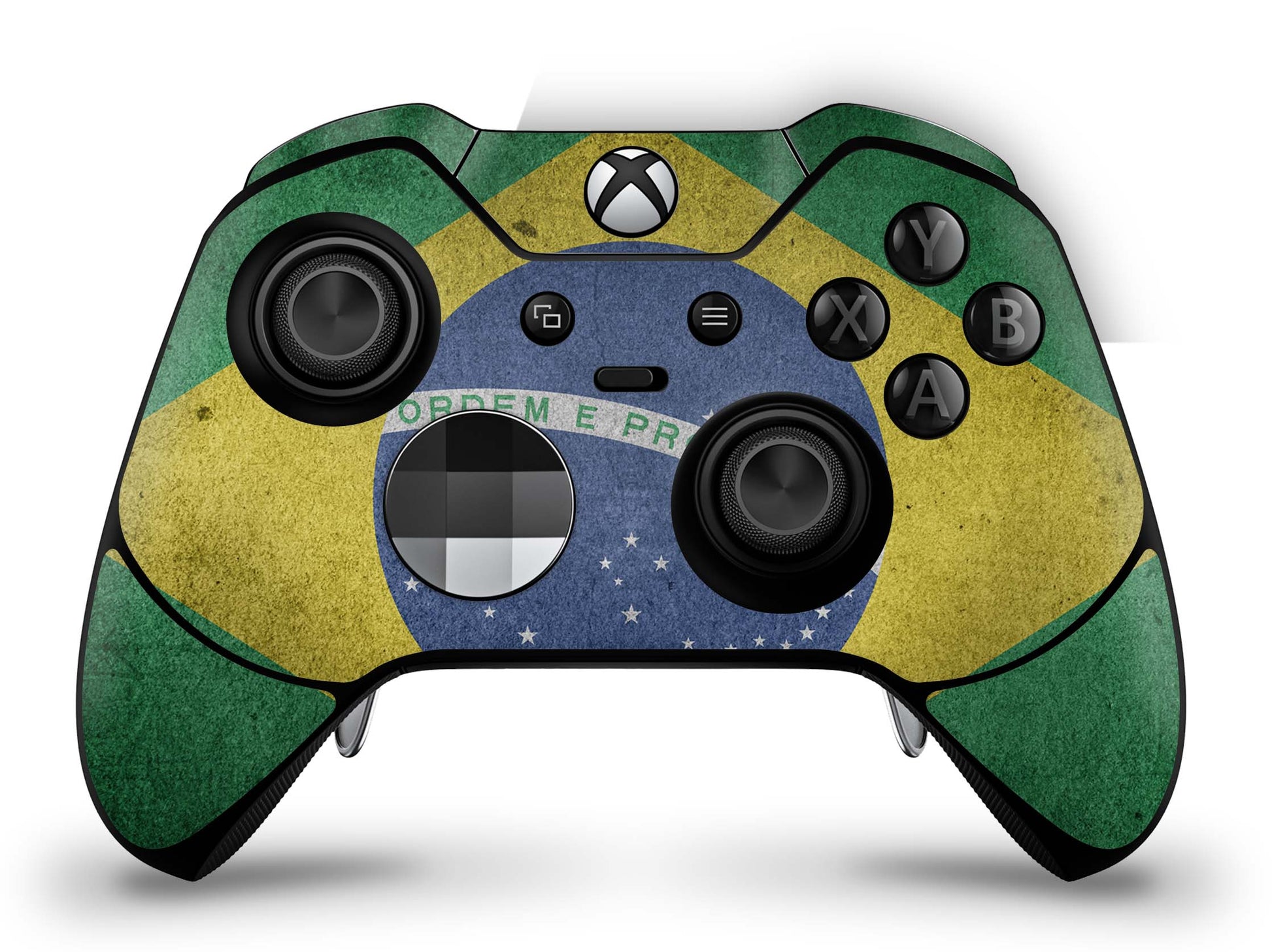 Xbox Elite Wireless Controller Series 2 Skin Aufkleber Premium Folie brasilien Aufkleber skins4u   