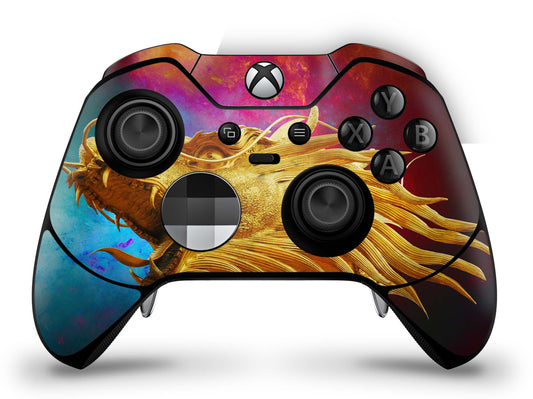 Xbox Elite Wireless Controller Skin Aufkleber Premium Folie china dragon Aufkleber skins4u   