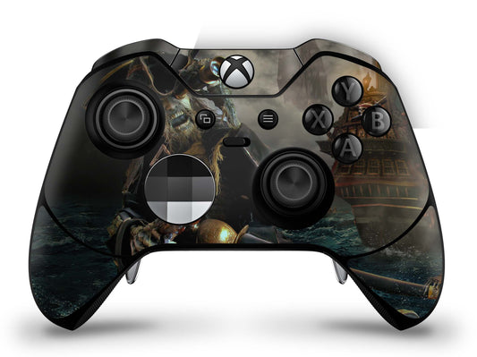 Xbox Elite Wireless Controller Skin Aufkleber Premium Folie death pirate Aufkleber skins4u   