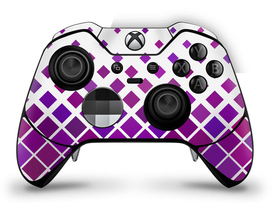 Xbox Elite Wireless Controller Series 2 Skin Aufkleber Premium Folie diagonal purple Aufkleber skins4u   