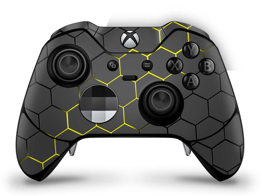 Xbox Elite Wireless Controller Skin Aufkleber Premium Folie exo yellow Aufkleber skins4u   