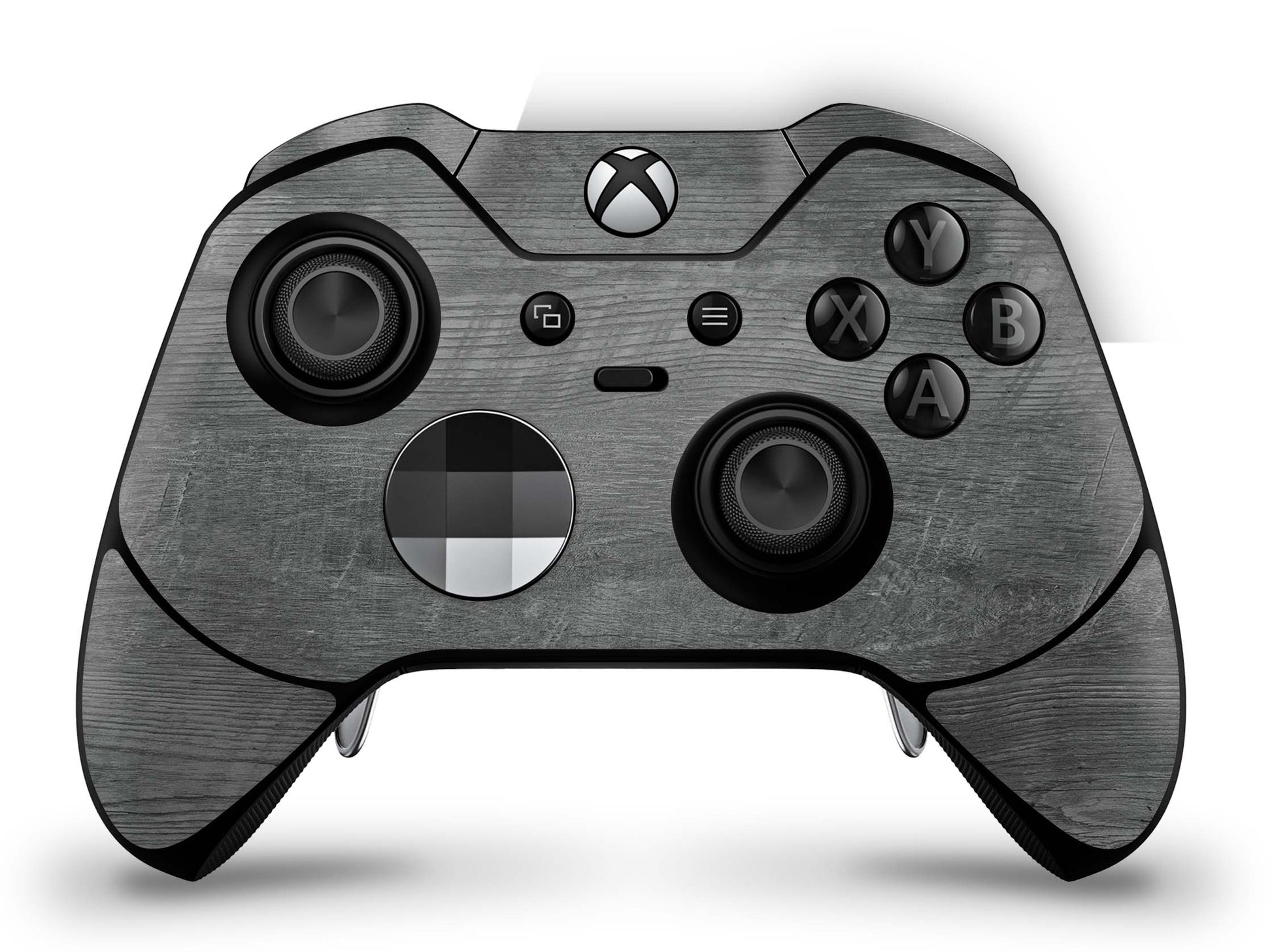 Xbox Elite Wireless Controller Skin Aufkleber Premium Folie grey woodgrain Aufkleber skins4u   