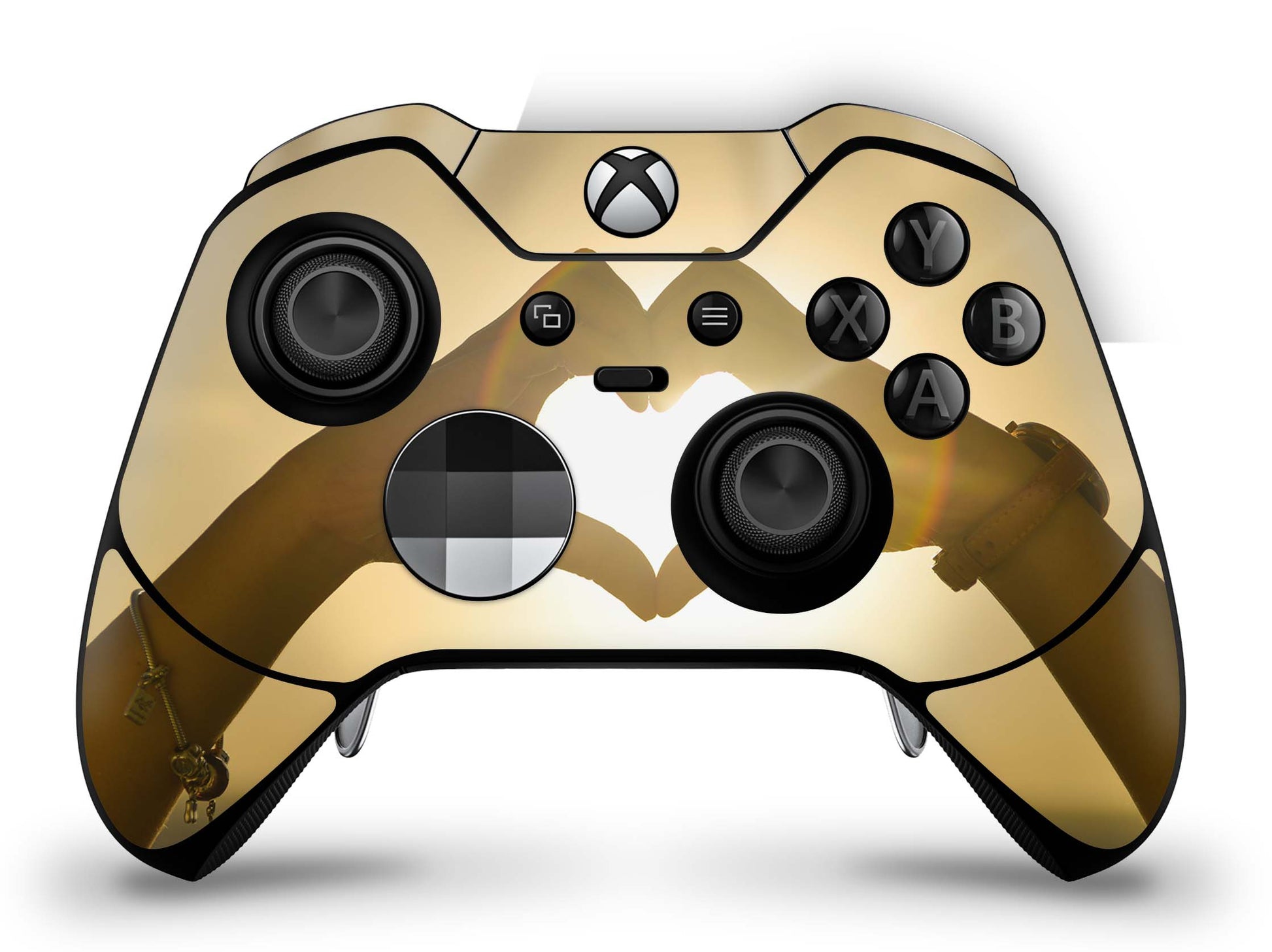 Xbox One Controller Skin Design Vinyl Aufkleber heart hands Aufkleber skins4u   