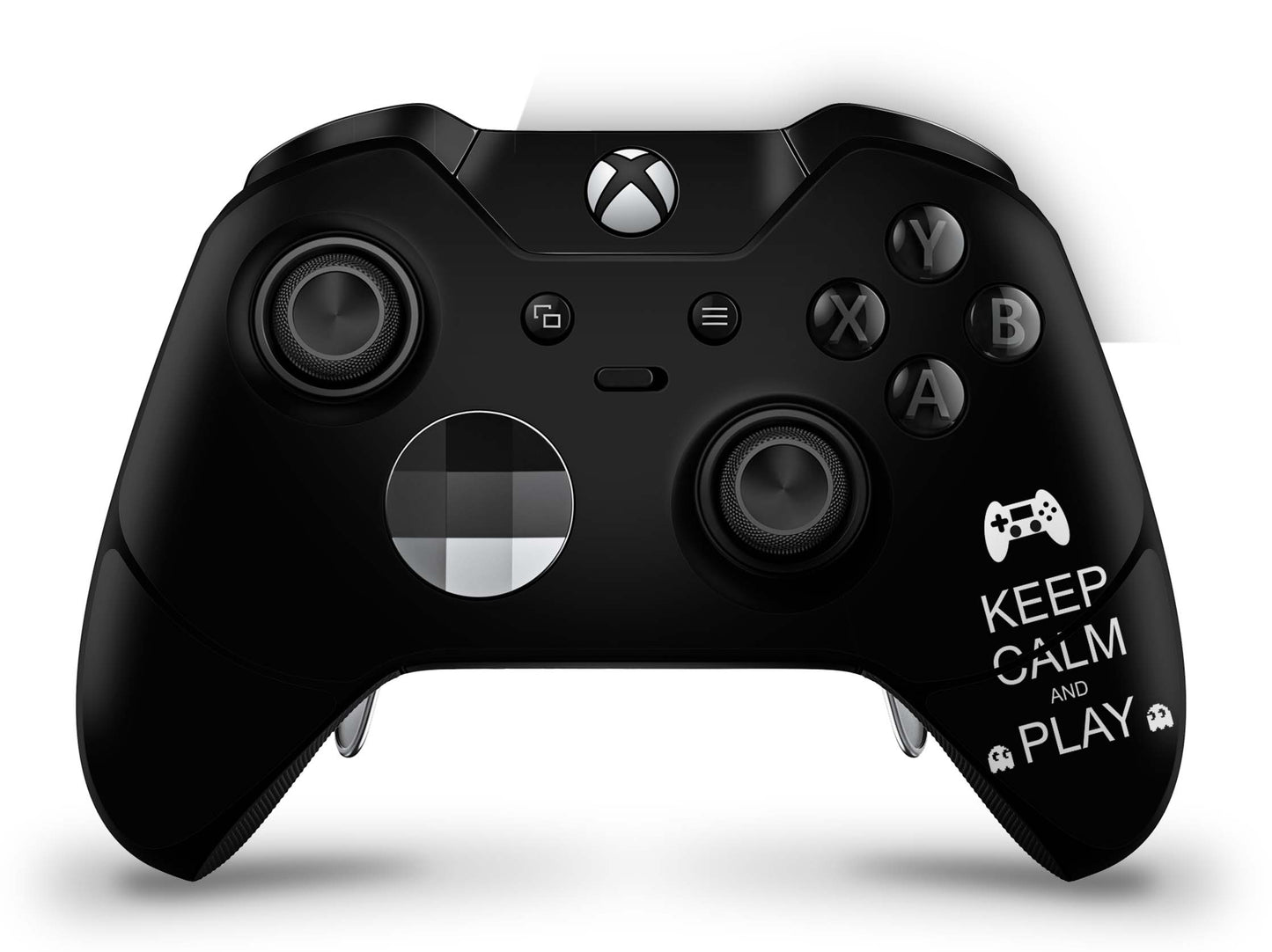 Xbox Elite Wireless Controller Skin Aufkleber Premium Folie keep calm and play Aufkleber skins4u   