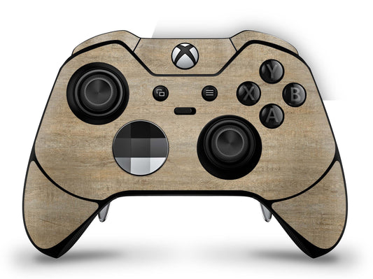 Xbox Elite Wireless Controller Skin Aufkleber Premium Folie old wood Aufkleber skins4u   