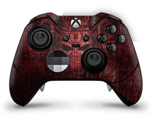 Xbox Elite Wireless Controller Skin Aufkleber Premium Folie red demon Aufkleber skins4u   