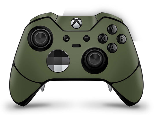 Xbox Elite Wireless Controller Skin Aufkleber Premium Folie solid state olive Aufkleber skins4u   