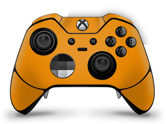 Xbox Elite Wireless Controller Series 2 Skin Aufkleber Premium Folie solid state orange Aufkleber skins4u   