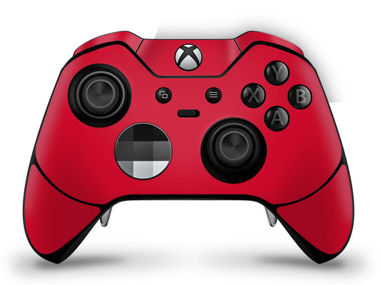 Xbox Elite Wireless Controller Skin Aufkleber Premium Folie solid state red Aufkleber skins4u   