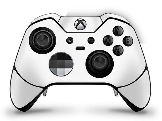 Xbox Elite Wireless Controller Skin Aufkleber Premium Folie solid state white Aufkleber skins4u   