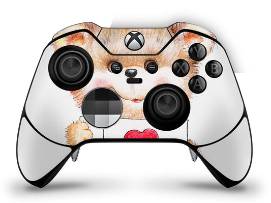 Xbox Elite Wireless Controller Skin Aufkleber Premium Folie teddy love Aufkleber skins4u   