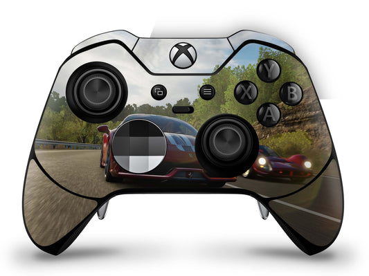 Xbox Elite Wireless Controller Series 2 Skin Aufkleber Premium Folie the race Aufkleber skins4u   