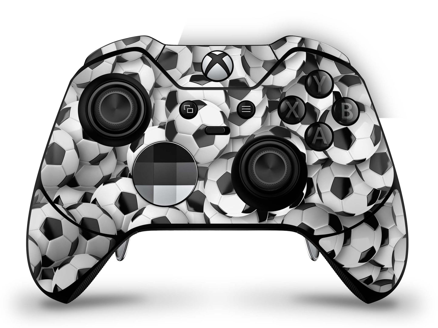 Xbox Elite Wireless Controller Skin Aufkleber Premium Folie viele fussbaelle Aufkleber skins4u   