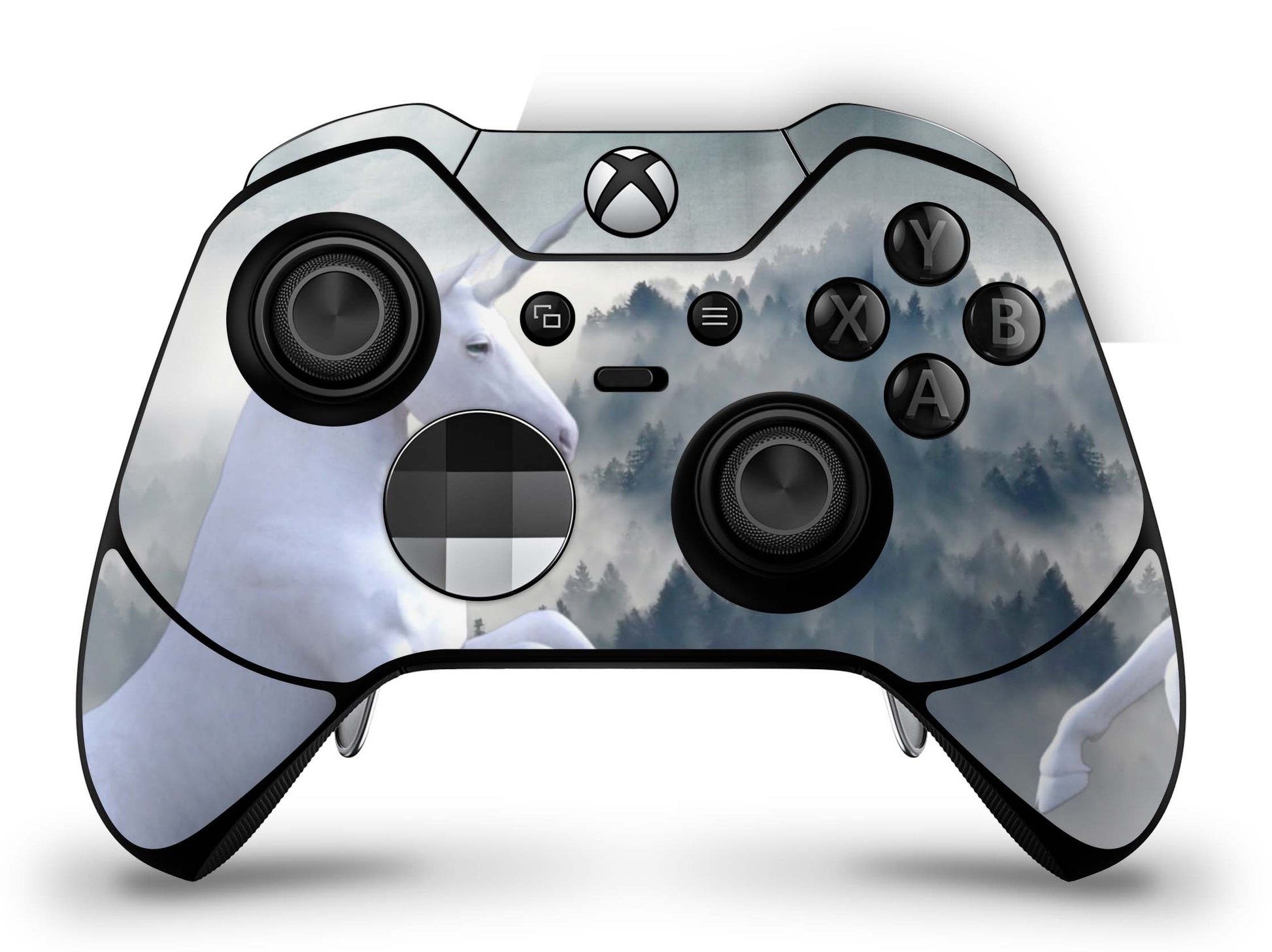 Xbox Elite Wireless Controller Skin Aufkleber Premium Folie white unicorn Aufkleber skins4u   