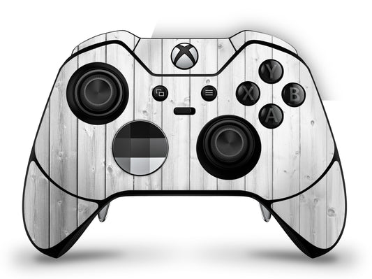 Xbox Elite Wireless Controller Series 2 Skin Aufkleber Premium Folie white wood Aufkleber skins4u   