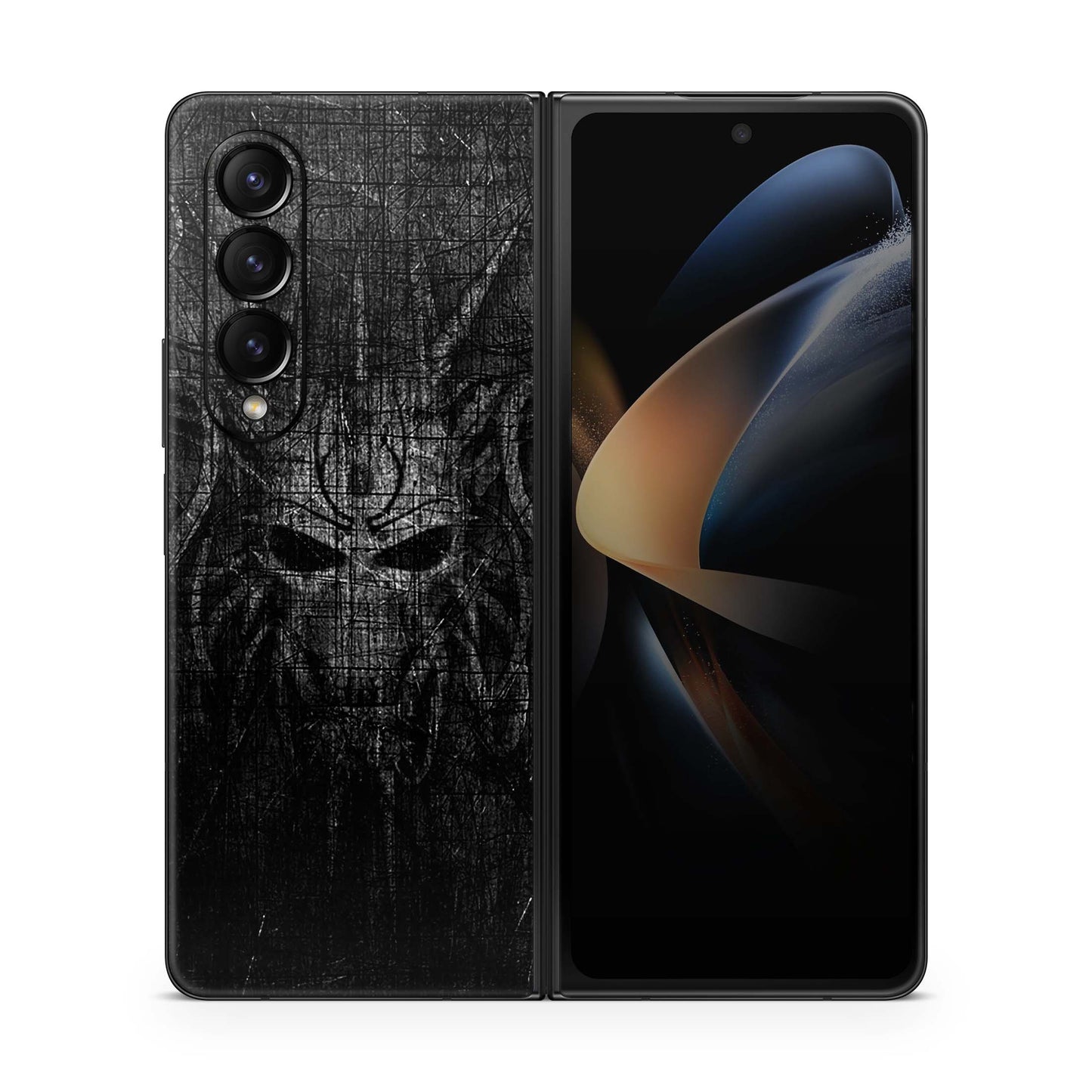 Samsung Galaxy Z Fold 6 Skin Folie Skins Handy Aufkleber Black Demon Aufkleber Skins4u