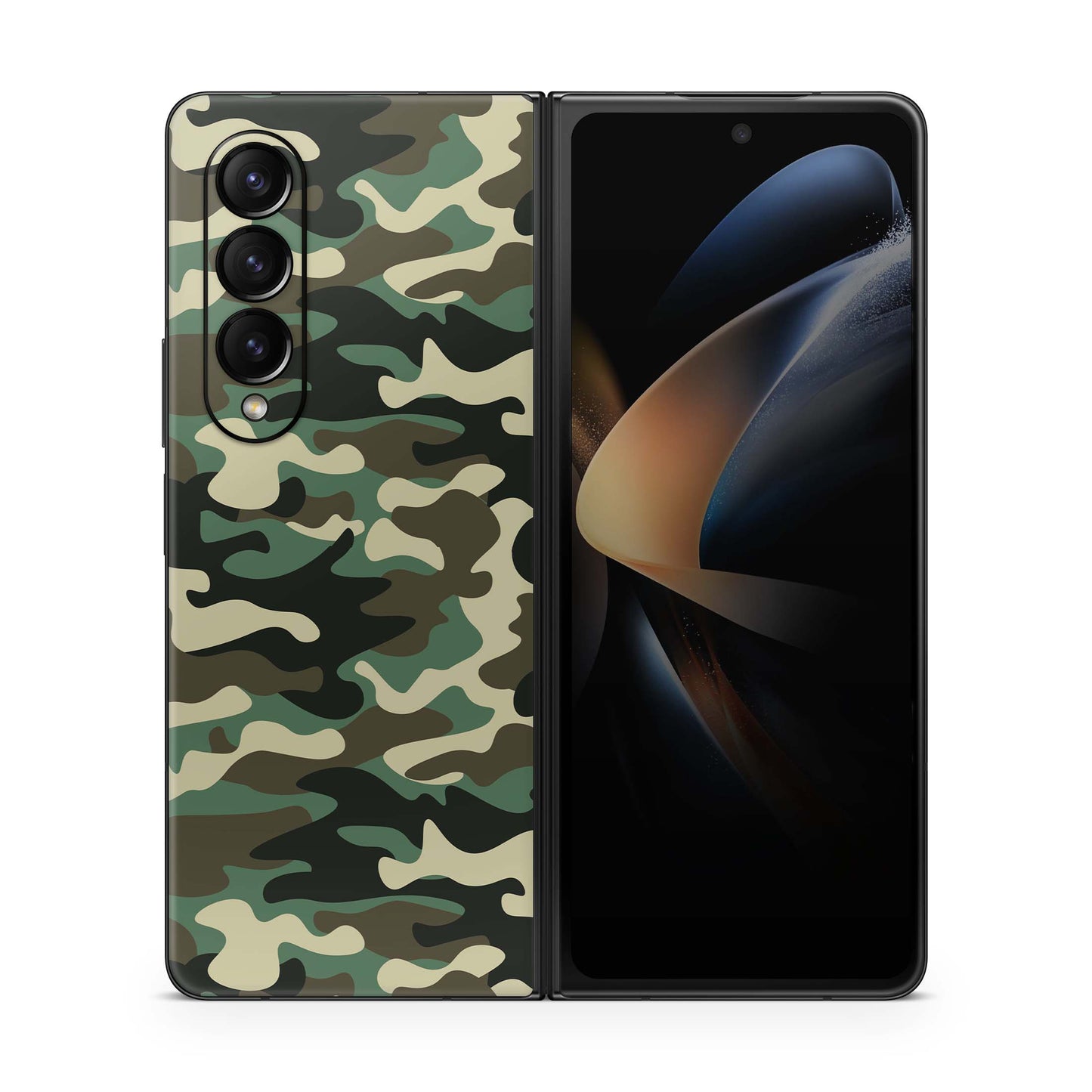 Samsung Galaxy Z Fold 6 Skin Folie Skins Handy Aufkleber Wood Camo Aufkleber Skins4u