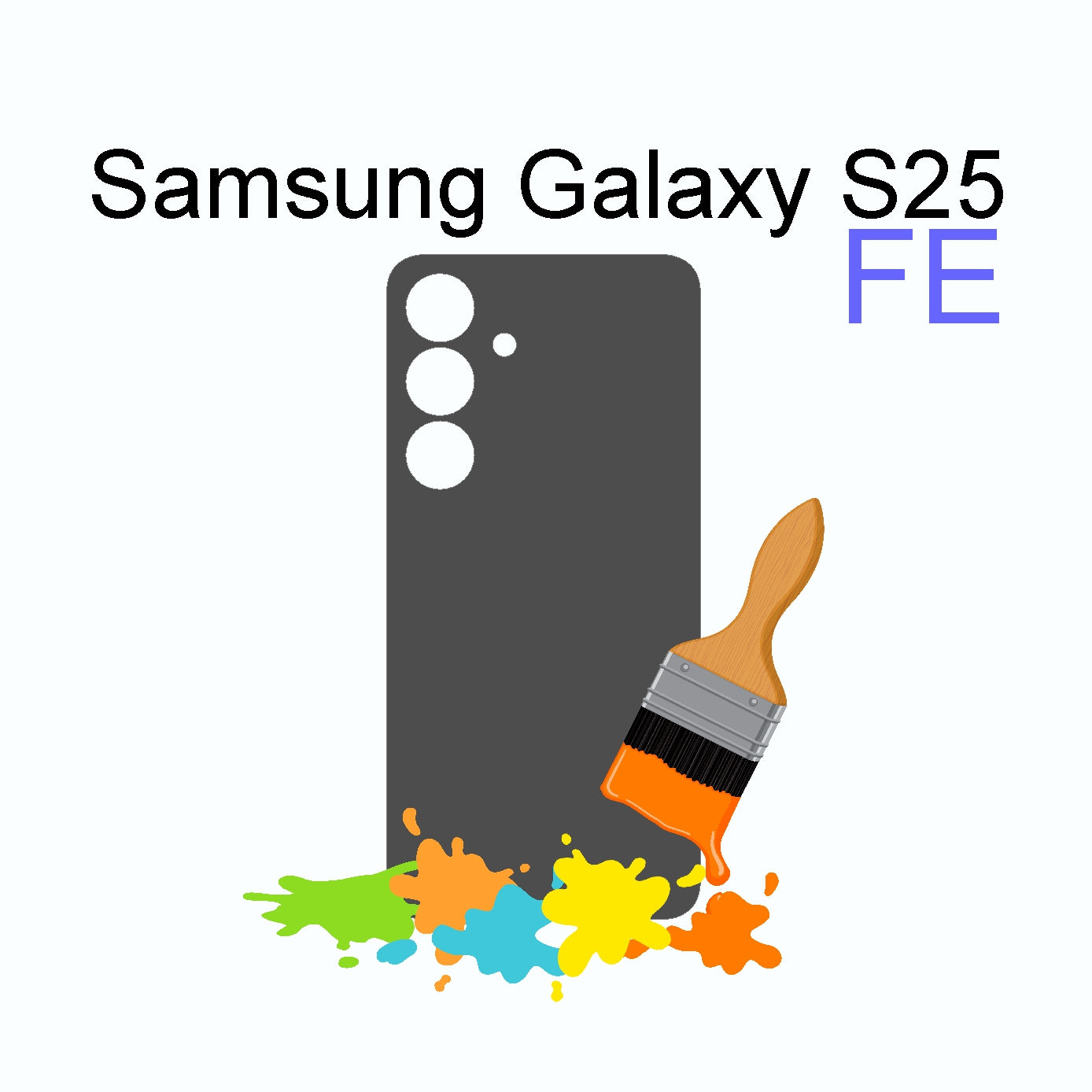 Samsung Galaxy S25 FE Skin individuell gestalten mit Deinem Bild cpb_product Skins4u