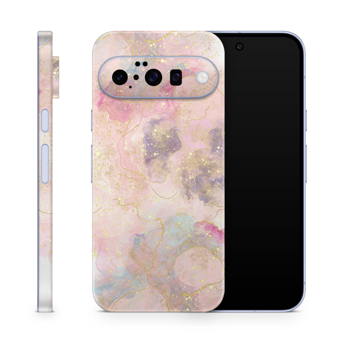 Google Pixel 11 Skins, Aufkleber & Schutzfolie – Glitter rose