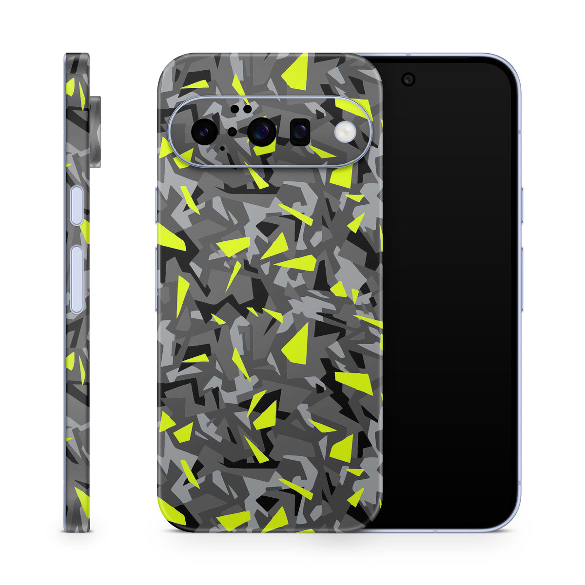 Google Pixel 11 Skins, Aufkleber & Schutzfolie – Splatter Yellow Aufkleber Skins4u