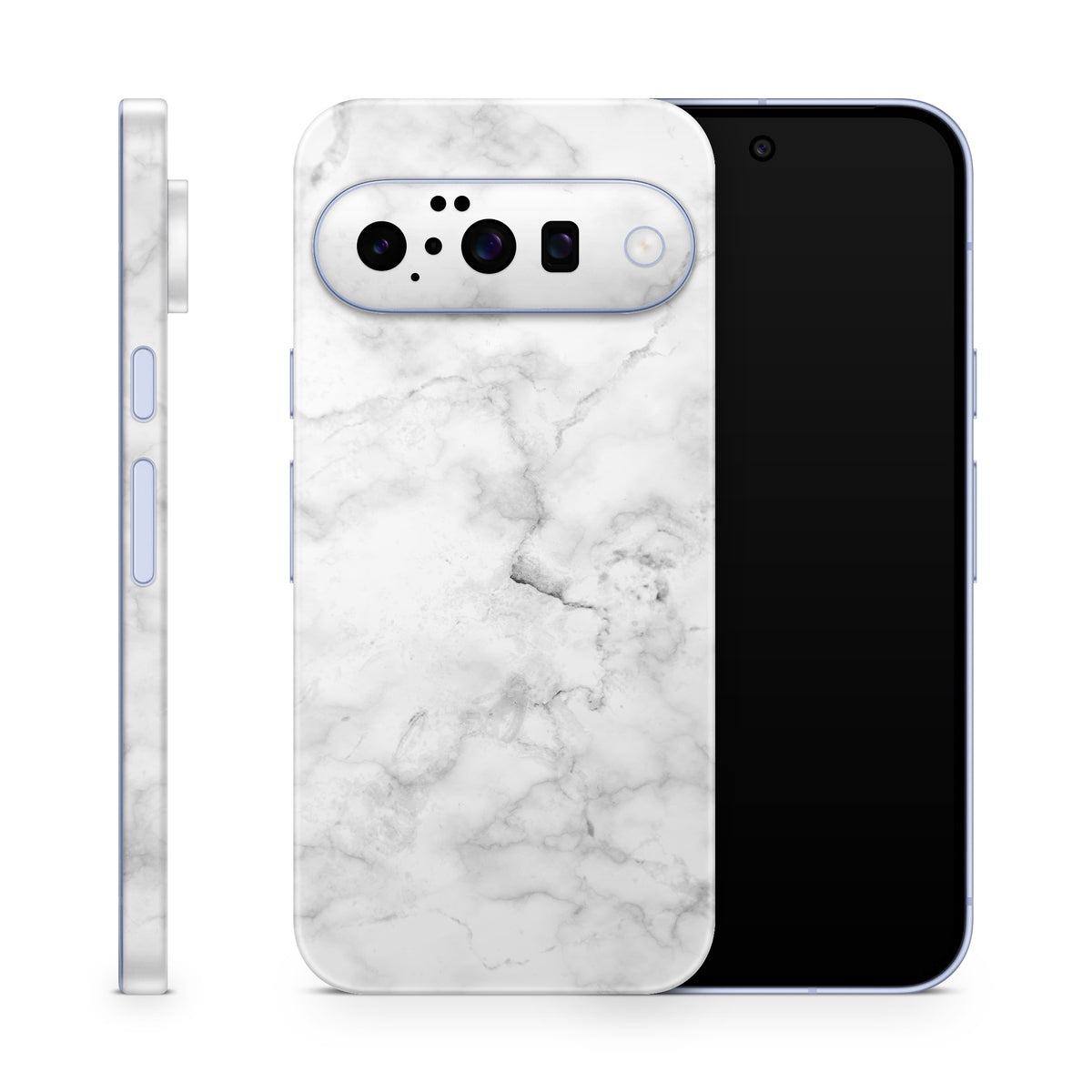Google Pixel 11 Skins, Aufkleber & Schutzfolie – marmor weiSolid State Aufkleber Skins4u