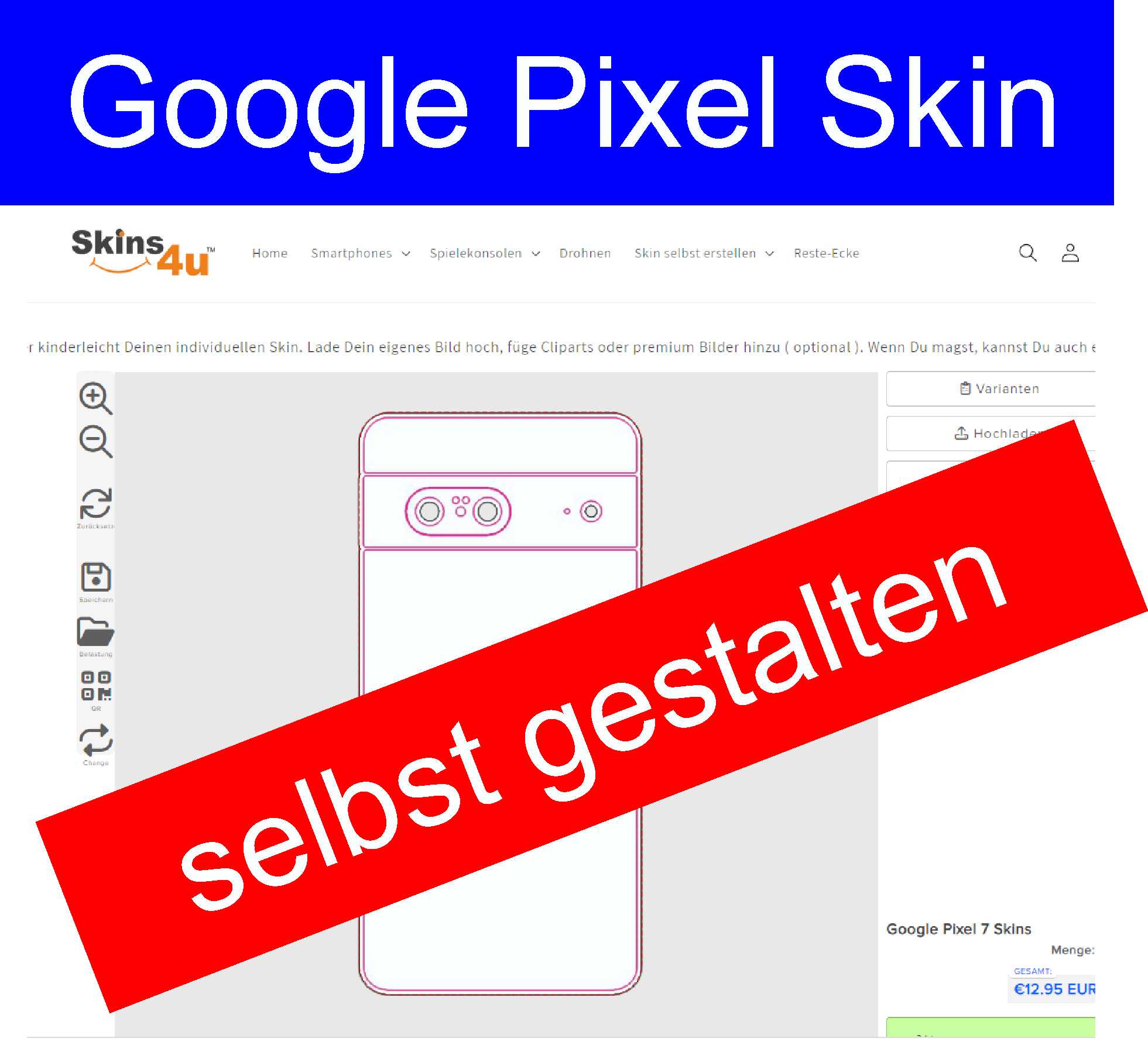 Video laden: google pixel skin