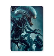 iPad Pro Skin Backcover Design Schutzfolie Folie Vinyl Skins Kratzerschutz Alien Hybrid