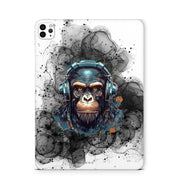 iPad Pro Skin Backcover Design Schutzfolie Folie Vinyl Skins Kratzerschutz Black Smoke Monkey
