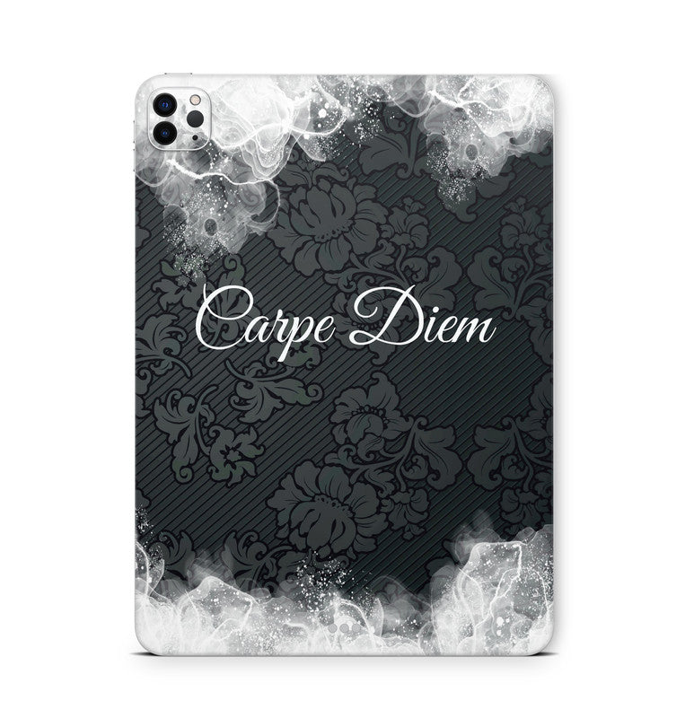 iPad Pro Skin Backcover Design Schutzfolie Folie Vinyl Skins Kratzerschutz Carpe Diem Aufkleber Skins4u