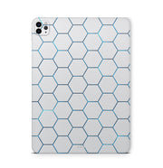 iPad Pro Skin Backcover Design Schutzfolie Folie Vinyl Skins Kratzerschutz Exo Light Blue