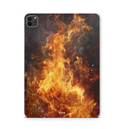 iPad Pro Skin Backcover Design Schutzfolie Folie Vinyl Skins Kratzerschutz Feuer