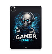 iPad Pro Skin Backcover Design Schutzfolie Folie Vinyl Skins Kratzerschutz Gamer Skull
