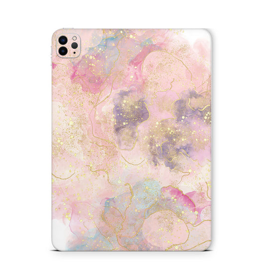 iPad Pro Skin Backcover Design Schutzfolie Folie Vinyl Skins Kratzerschutz Glitter rose Aufkleber Skins4u