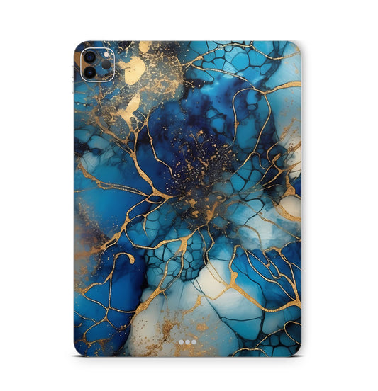 iPad Pro Skin Backcover Design Schutzfolie Folie Vinyl Skins Kratzerschutz Golden Fantasie Aufkleber Skins4u