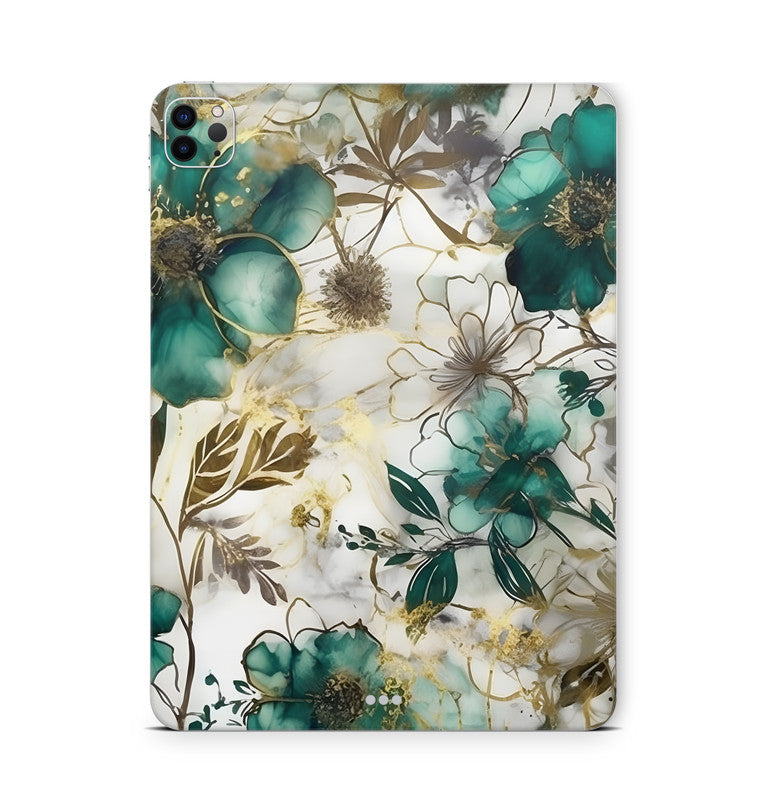 iPad Pro Skin Backcover Design Schutzfolie Folie Vinyl Skins Kratzerschutz Green Heaven Aufkleber Skins4u