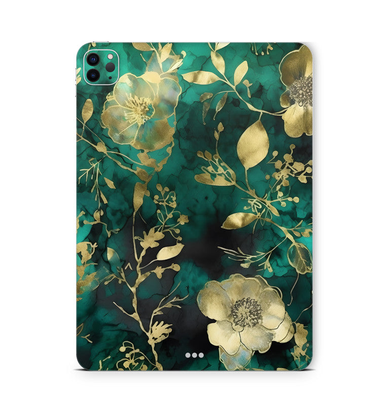 iPad Pro Skin Backcover Design Schutzfolie Folie Vinyl Skins Kratzerschutz Green Hymn Aufkleber Skins4u