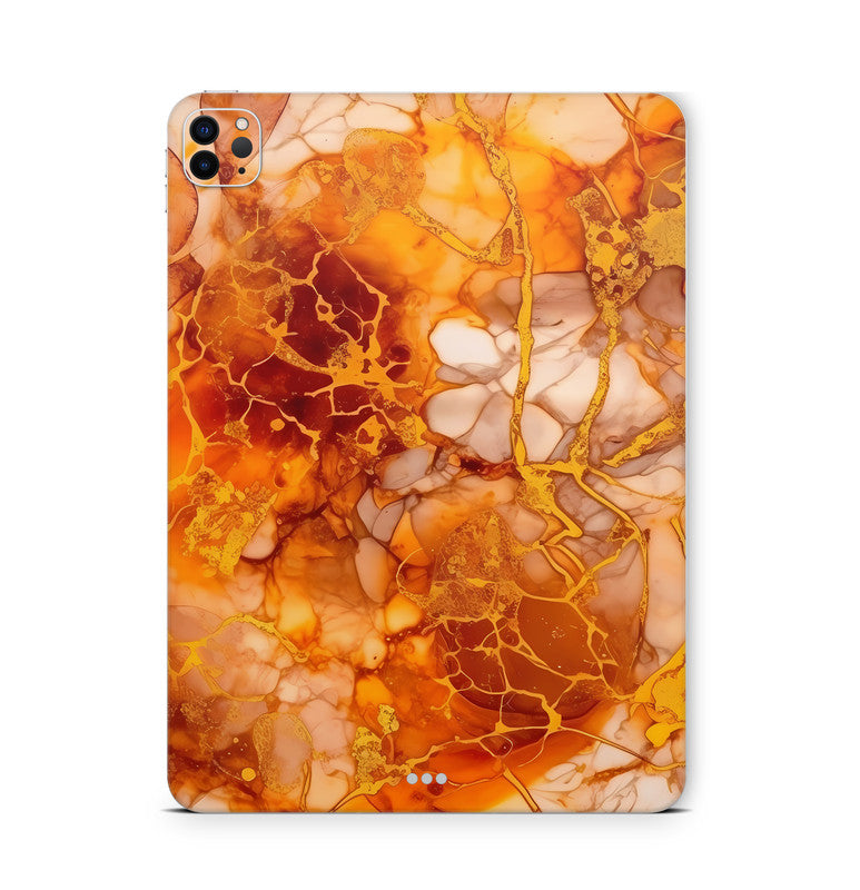 iPad Pro Skin Backcover Design Schutzfolie Folie Vinyl Skins Kratzerschutz Herbstgold Aufkleber Skins4u