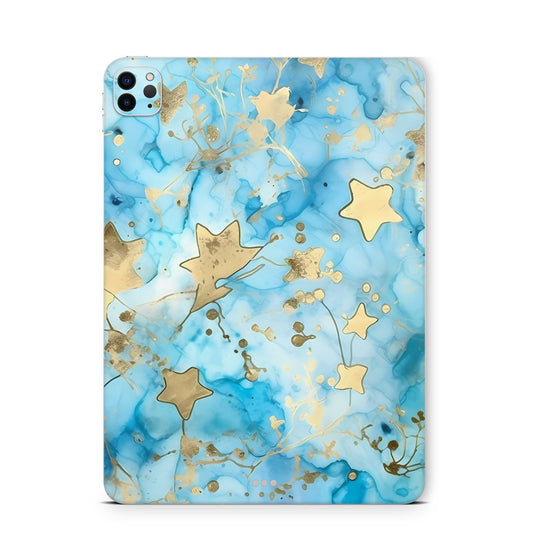iPad Pro Skin Backcover Design Schutzfolie Folie Vinyl Skins Kratzerschutz Light Stars Aufkleber Skins4u